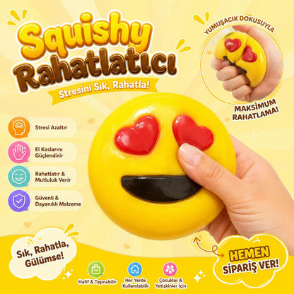 Stres Atıcı Emoji Squishy'ler