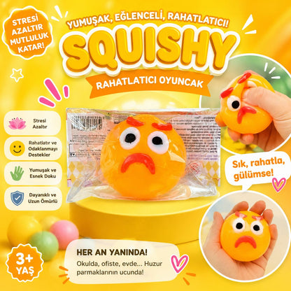 Stres Atıcı Emoji Squishy'ler